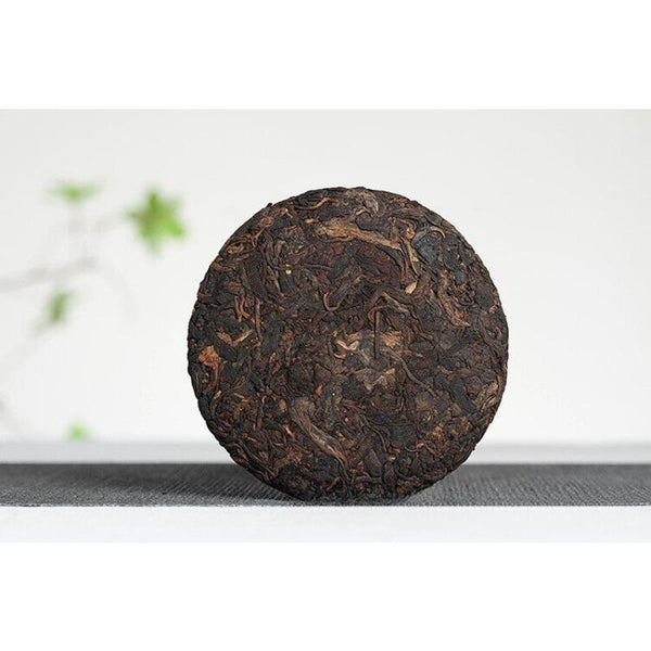 HelloYoungTea 100g Yunnan Pu'er Tea Golden Hao Yu Lian Small Cake Ripe Pu'er Tea