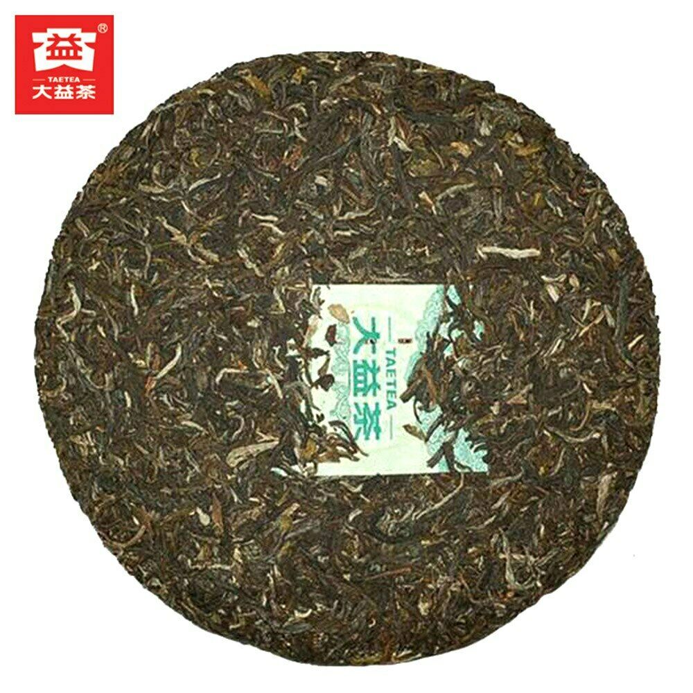 HelloYoungTea Top TAETEA Early Spring Raw Puerh Tea  357g Yunnna Menghai Batch 201 Sheng Puer