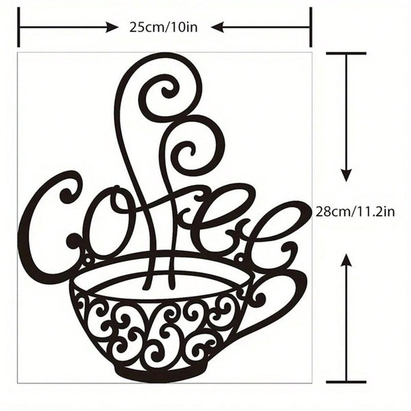 1 piece of letter/cloud/kitchen utensils metal sign decoration, metal wall decoration, suitable for kitchen, farmhouse, home office wall and outdoor decoration