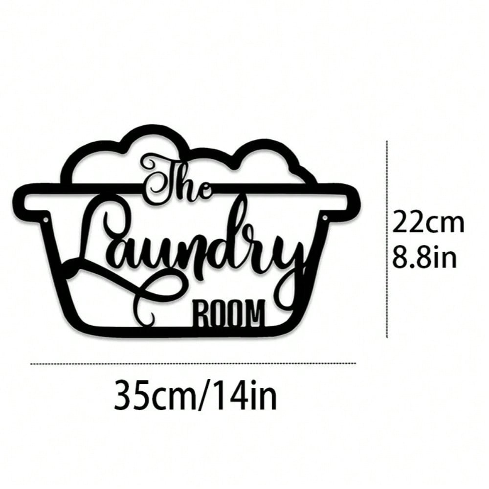 1 piece of letter/cloud/kitchen utensils metal sign decoration, metal wall decoration, suitable for kitchen, farmhouse, home office wall and outdoor decoration