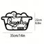1 piece of letter/cloud/kitchen utensils metal sign decoration, metal wall decoration, suitable for kitchen, farmhouse, home office wall and outdoor decoration