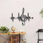 1 piece, music note and radio wave pattern/floral wall hanging, metal crafts, wedding Valentine's Day music party decoration
