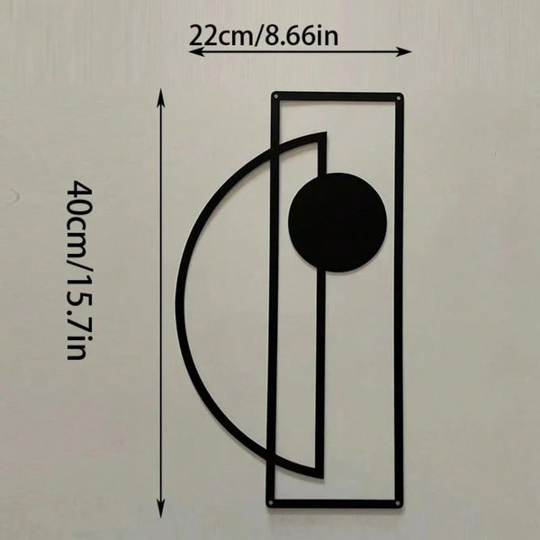 2 Pcs Music Metal Wall Decor - Black Treble Clef And Music Notes Metal Wall Art Decor
