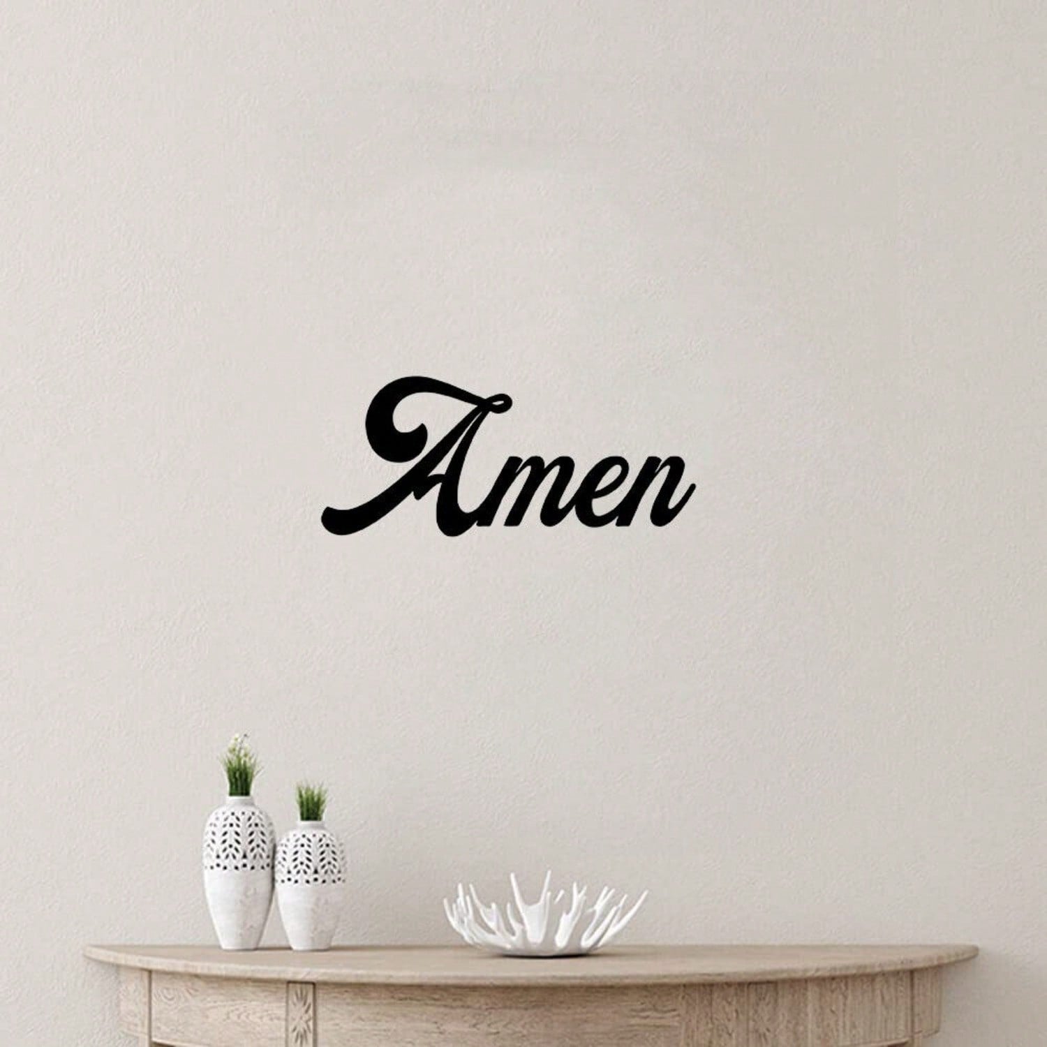 1PC Metal Word Sign Wall Art - Decorative Accent Metal Art, Wall Sign, Hanging Wall Art, Home Decor, Wall Decor, Wall Hanging