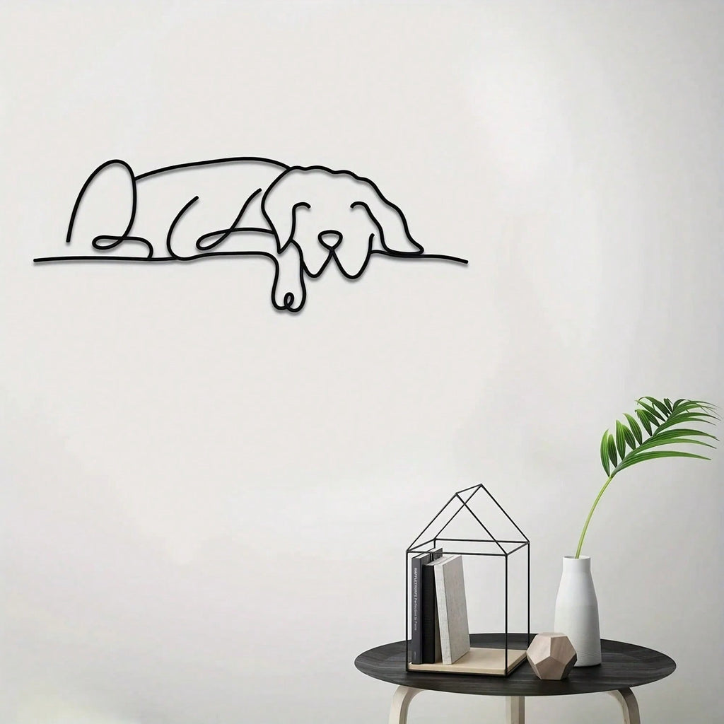 1PC Irish Setter Dog Welcome Wall Sign, Metal Wall Art Ornament, Nostalgic Wall Decoration Dog Retro Metal Tin, Coffee Tin Sign