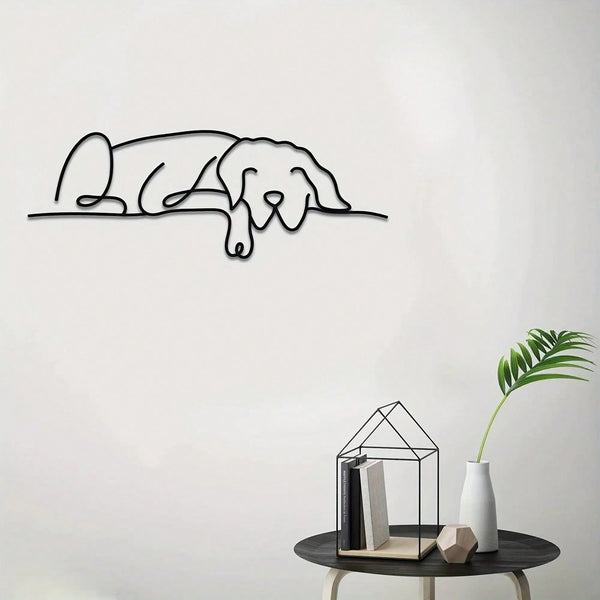 1PC Irish Setter Dog Welcome Wall Sign, Metal Wall Art Ornament, Nostalgic Wall Decoration Dog Retro Metal Tin, Coffee Tin Sign