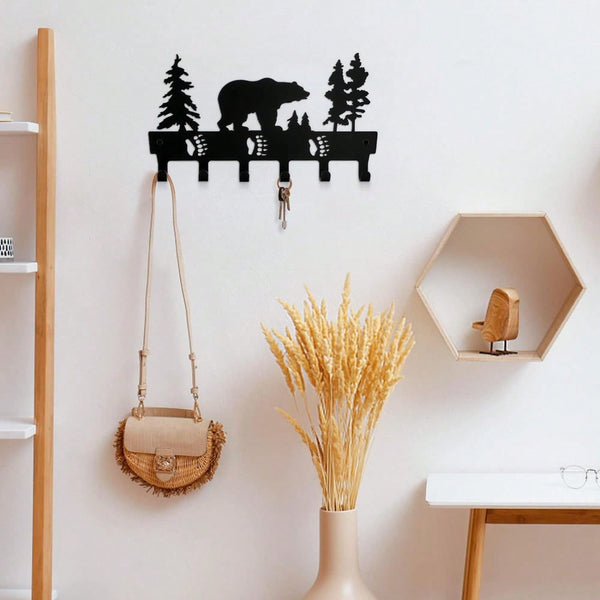1PC Coat Hooks Wall Mounted Entryway - Dog Leash And Key Holder, Clothes Hat Rack, Towel Rack Organizer Hook For Wall, Coat Hanger