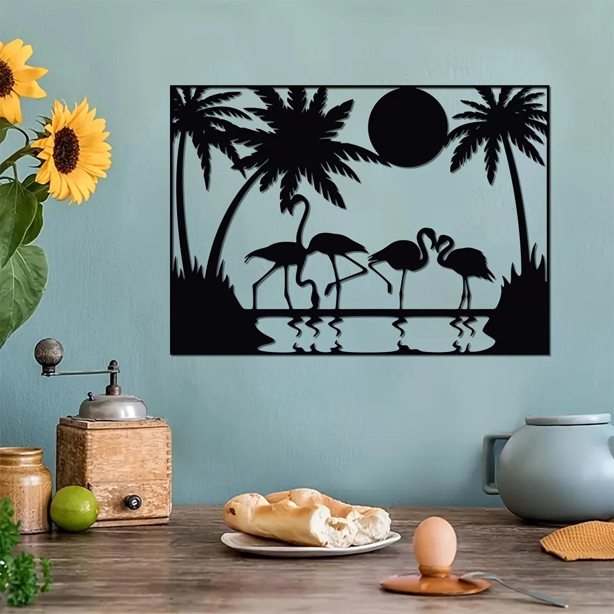 CIFbuy™ Stunning Iron Artfully Crafted 1pc Modern Metal Wall Decor - Durable for Kitchen/Living Room/Bedroom/Bathroom, Long-Lasting Beauty as Reliable Ideal Gift & Wall Sculptures - Wall Sculptures.
