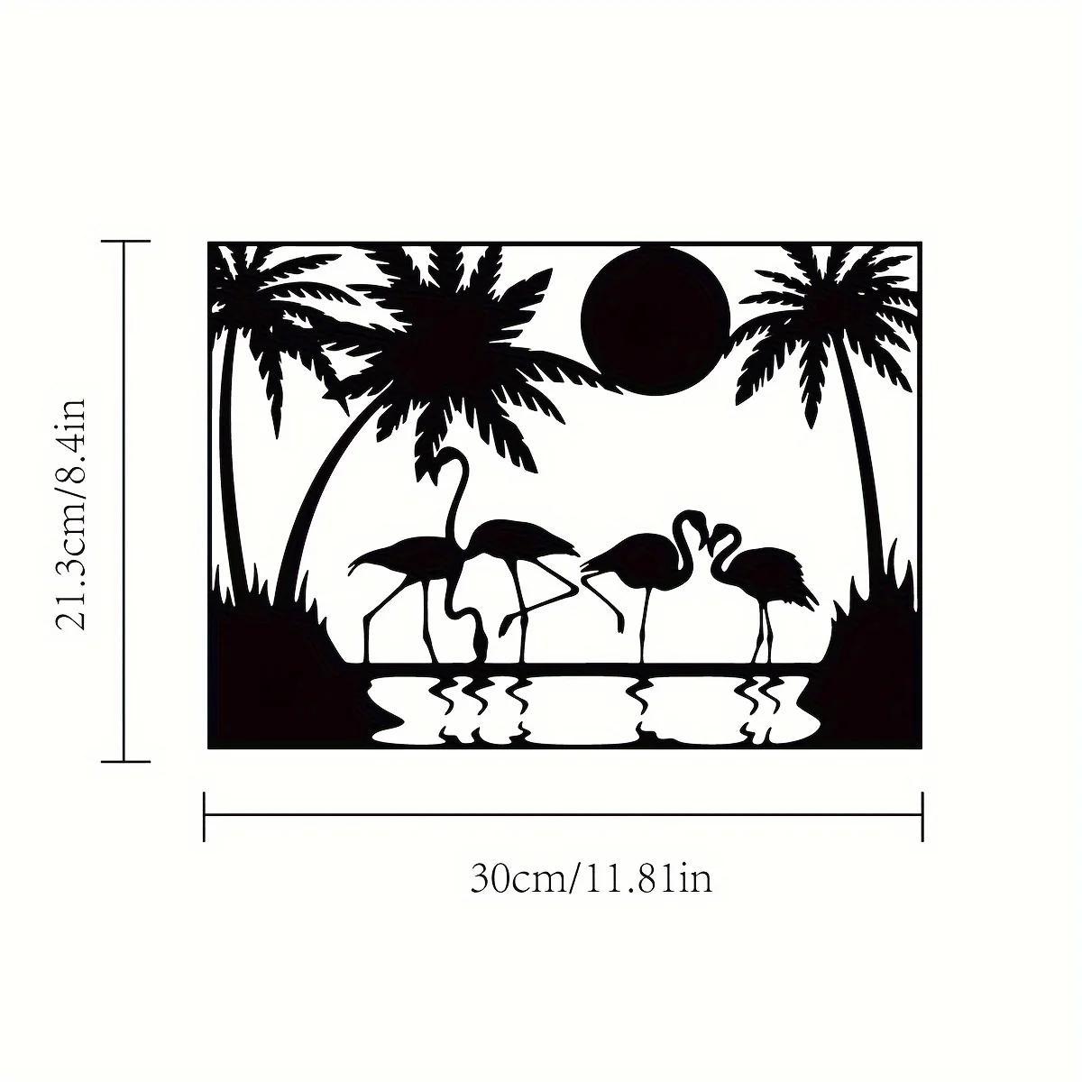 CIFbuy™ Stunning Iron Artfully Crafted 1pc Modern Metal Wall Decor - Durable for Kitchen/Living Room/Bedroom/Bathroom, Long-Lasting Beauty as Reliable Ideal Gift & Wall Sculptures - Wall Sculptures.