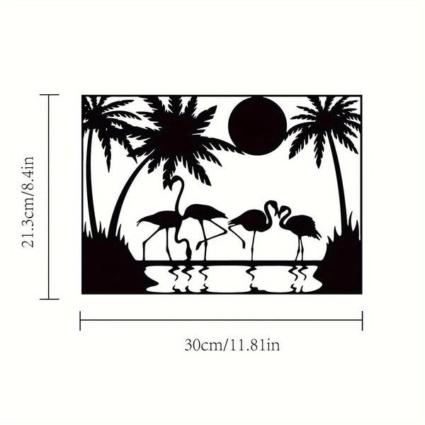 CIFbuy™ Stunning Iron Artfully Crafted 1pc Modern Metal Wall Decor - Durable for Kitchen/Living Room/Bedroom/Bathroom, Long-Lasting Beauty as Reliable Ideal Gift & Wall Sculptures - Wall Sculptures.