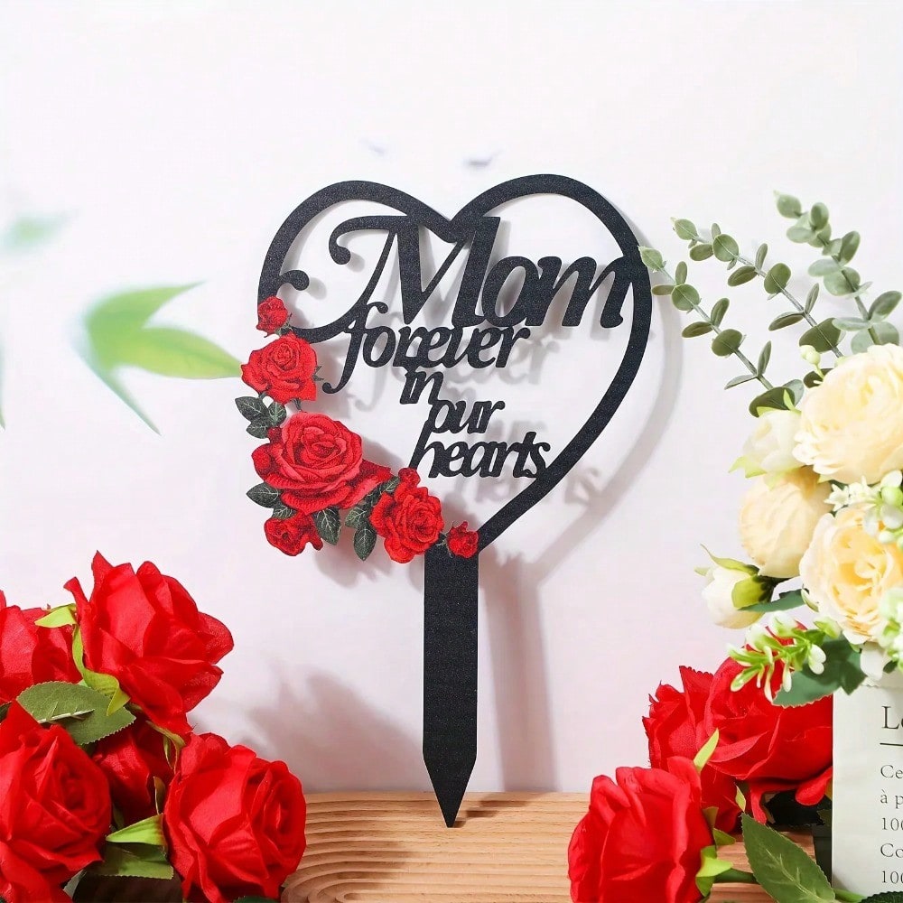 1 butterfly memorial plaque waterproof tombstone insert cemetery decoration cemetery metal tombstone father memorial wrought iron