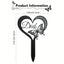 1 butterfly memorial plaque waterproof tombstone insert cemetery decoration cemetery metal tombstone father memorial wrought iron