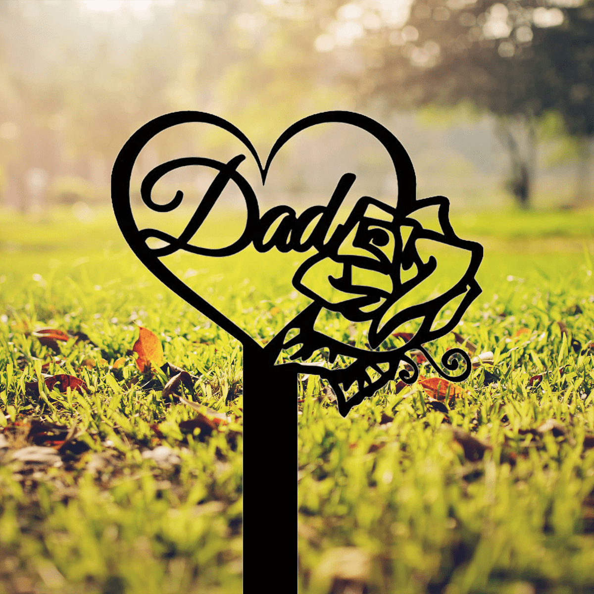 1 butterfly memorial plaque waterproof tombstone insert cemetery decoration cemetery metal tombstone father memorial wrought iron