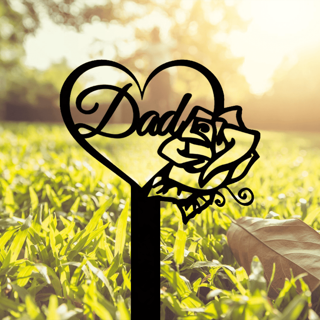 1 butterfly memorial plaque waterproof tombstone insert cemetery decoration cemetery metal tombstone father memorial wrought iron