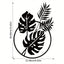 CIFbuy™ Trendy Palm Leaf Metal Wall Ornament - Modern Plant Silhouette Sculpture, Perfect for Housewarming Gifts & Restaurant Decor, Fashion-Forward Design Keeps Decor on Trend, Elegant Decorative Wall Sculptures.