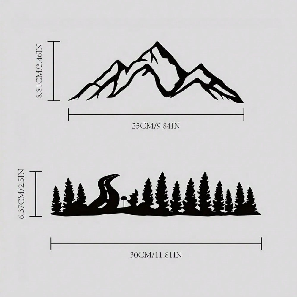 1 piece of beautiful black metal hook wall decoration - perfect for living room, foyer or holiday decoration, rust-resistant and durable, long-lasting charm, suitable for a variety of festivals.