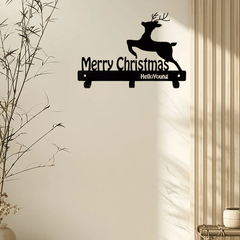 CIFbuy™ Premium Sandblasted Metal Key Hanger - 1pc Sturdy Iron Hook for Coats & Accessories, Enhances Home Value with Fashionable Industrial Aesthetics, Collectible Figurines.