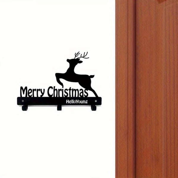 [定制]1 pc Elegant Metal Wall Decor – Perfect for Living Room, Entryway, or Holiday Display, Rust-Resistant and Durable for Long-lasting Beauty