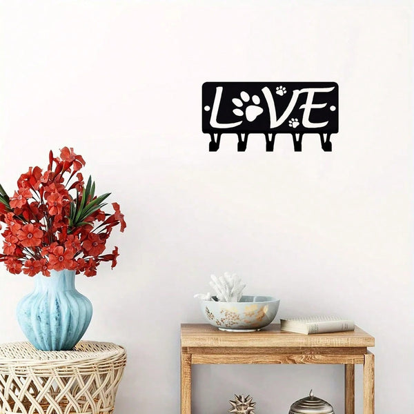 1 "LIVE Metal Storage Hook", suitable for various scenarios, such as porches, bedrooms, bathrooms, kitchens, etc., can be used to hang clothes, bags, towels, kitchen utensils, etc.