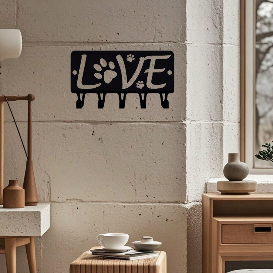 1 "LIVE Metal Storage Hook", suitable for various scenarios, such as porches, bedrooms, bathrooms, kitchens, etc., can be used to hang clothes, bags, towels, kitchen utensils, etc.