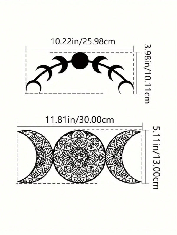 2-Piece set of decorative leaf/flower home wall decoration, metal wall decoration interior home decoration modern art, suitable for garden party decoration, home decoration, room decoration