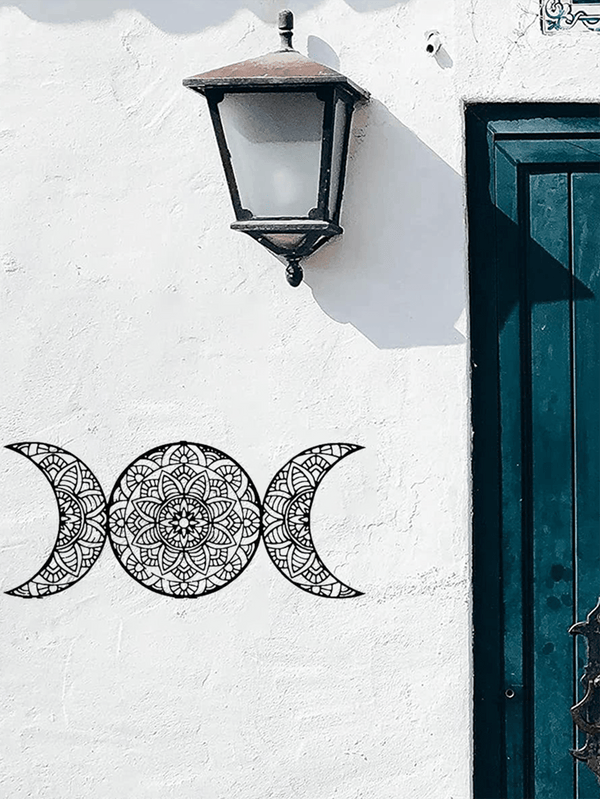 2-Piece set of decorative leaf/flower home wall decoration, metal wall decoration interior home decoration modern art, suitable for garden party decoration, home decoration, room decoration