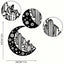 1-Piece Moon/Cactus/Flower Metal Modern Wall Decoration, Living Room, Bedroom Metal Wall Decoration. Ramadan Decoration, Moon Decoration, Iron Crafts. E-I-D