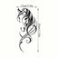 1 piece of modern abstract horse metal wall decoration - vintage aesthetic hanging decoration for home, office, bar and kitchen - perfect for Valentine's Day and New Year; 1 piece of laundry metal decoration plaque, simple and lovely
