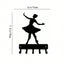 1 ballerina styling home decoration hook, wall-mounted multi-functional storage hook, suitable for kitchen, bedroom and porch. Can be used to store cups, kitchen utensils, aprons, kitchen towels, keys, bags, coats, etc.