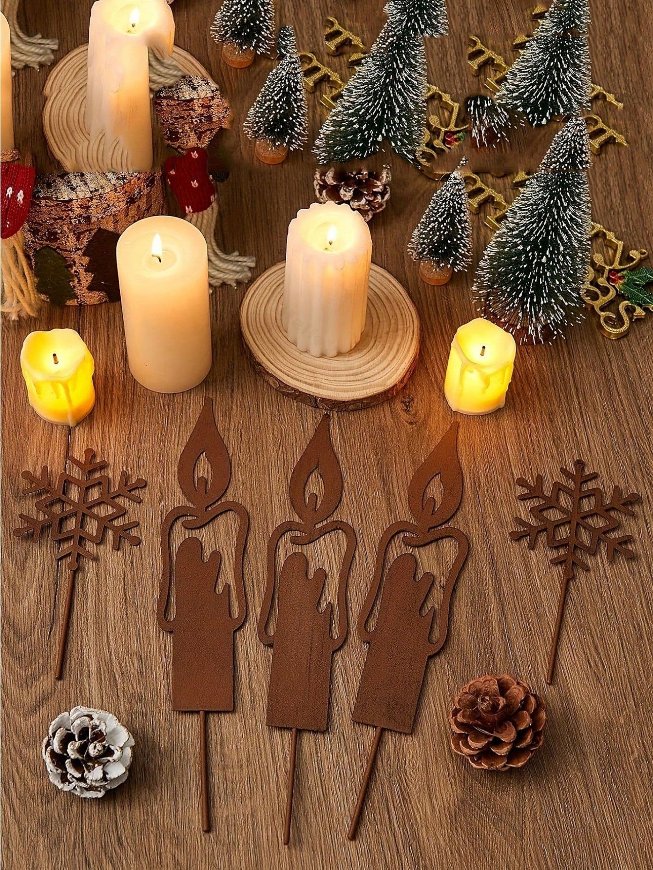 1 piece of exquisite metal floor inserts for garden decoration. Suitable for a variety of patios and garden environments. Enhance the beauty of the space. Excellent gift choice.