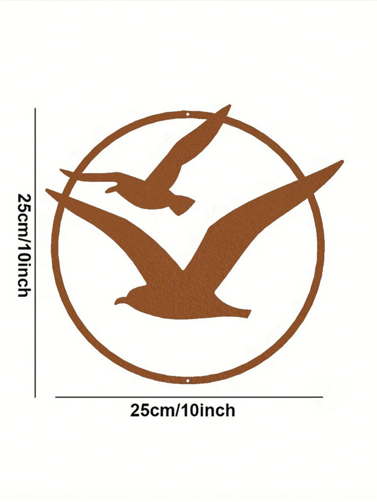 1 Pc Animal Bird Decorative Metal Wall Decoration, Charming Interior Decoration, Suitable For Various Scenes Such As Bedroom, Living Room Study, Etc., Adding Artistic Charm To The Space, And Is A Great Gift Choice.