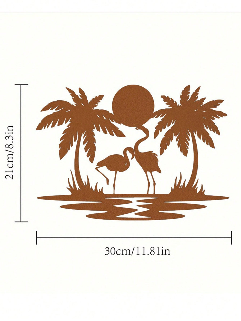 1 Pc Animal Bird Decorative Metal Wall Decoration, Charming Interior Decoration, Suitable For Various Scenes Such As Bedroom, Living Room Study, Etc., Adding Artistic Charm To The Space, And Is A Great Gift Choice.