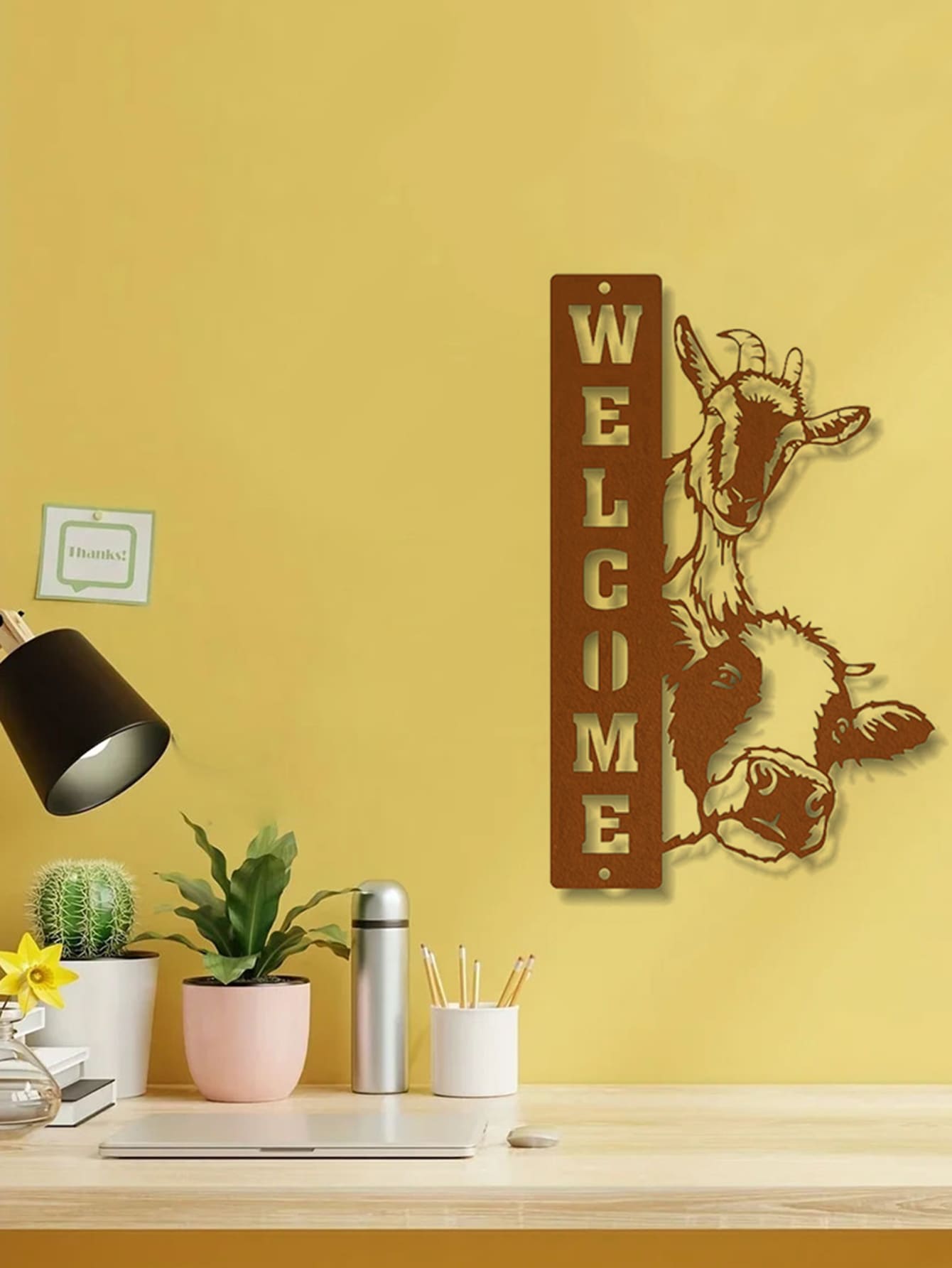 1 Pc Animal Bird Decorative Metal Wall Decoration, Charming Interior Decoration, Suitable For Various Scenes Such As Bedroom, Living Room Study, Etc., Adding Artistic Charm To The Space, And Is A Great Gift Choice.
