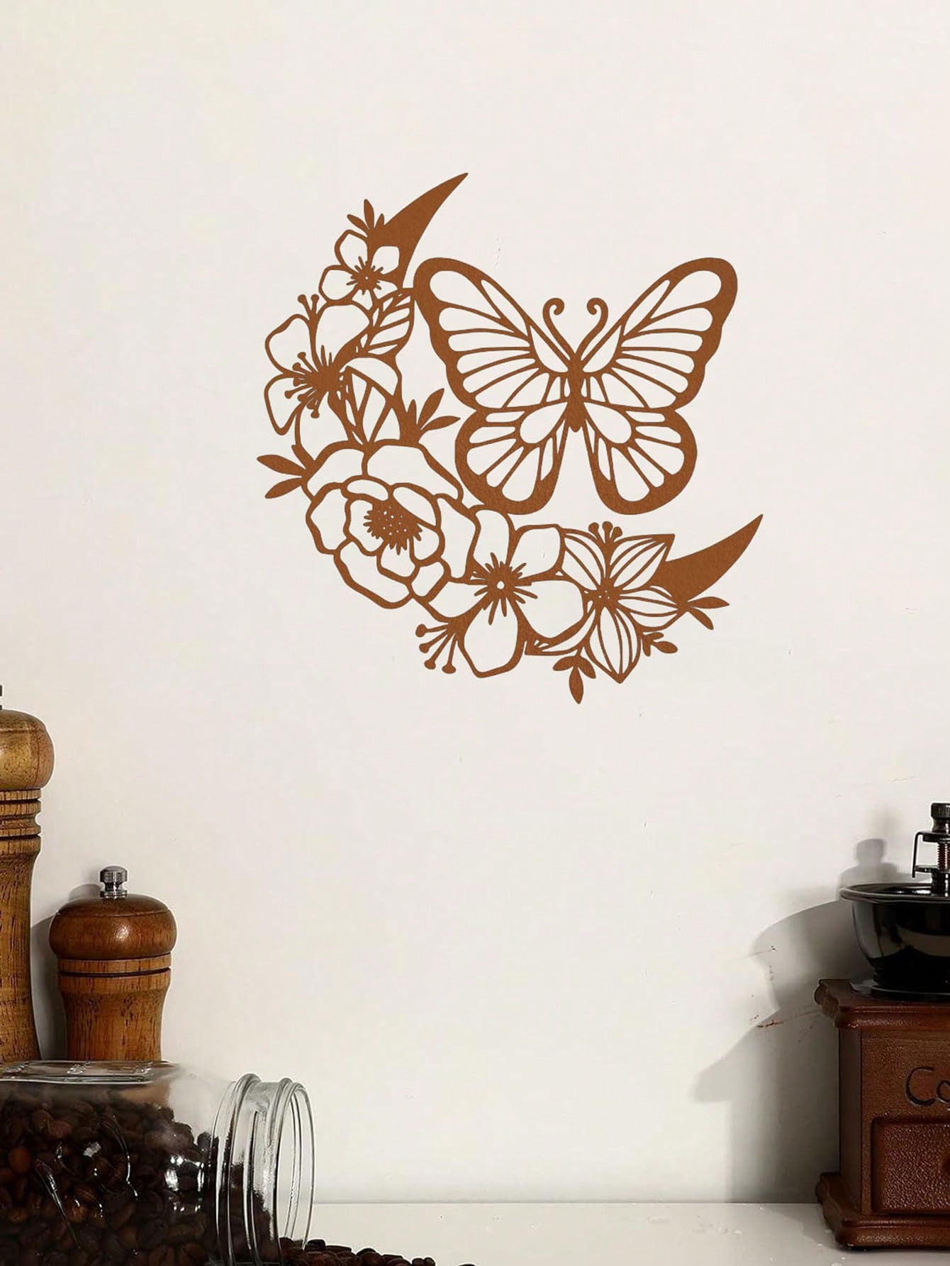 1 Pc Animal Bird Decorative Metal Wall Decoration, Charming Interior Decoration, Suitable For Various Scenes Such As Bedroom, Living Room Study, Etc., Adding Artistic Charm To The Space, And Is A Great Gift Choice.