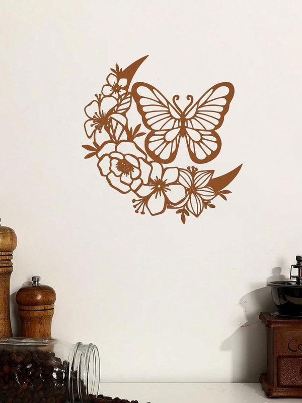 1 Pc Animal Bird Decorative Metal Wall Decoration, Charming Interior Decoration, Suitable For Various Scenes Such As Bedroom, Living Room Study, Etc., Adding Artistic Charm To The Space, And Is A Great Gift Choice.