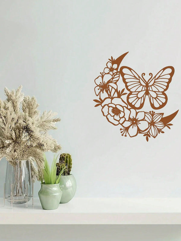 1 Pc Animal Bird Decorative Metal Wall Decoration, Charming Interior Decoration, Suitable For Various Scenes Such As Bedroom, Living Room Study, Etc., Adding Artistic Charm To The Space, And Is A Great Gift Choice.