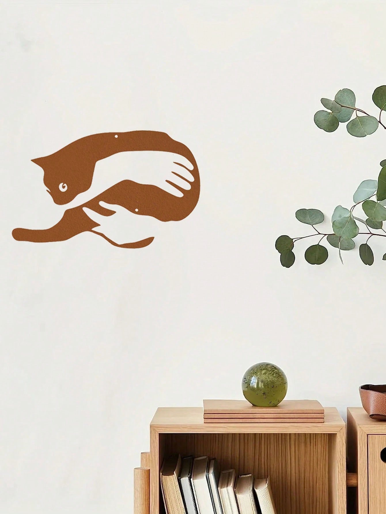 1 Pc Animal Bird Decorative Metal Wall Decoration, Charming Interior Decoration, Suitable For Various Scenes Such As Bedroom, Living Room Study, Etc., Adding Artistic Charm To The Space, And Is A Great Gift Choice.