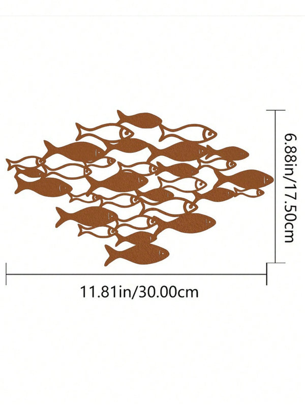 1 Pc Animal Bird Decorative Metal Wall Decoration, Charming Interior Decoration, Suitable For Various Scenes Such As Bedroom, Living Room Study, Etc., Adding Artistic Charm To The Space, And Is A Great Gift Choice.