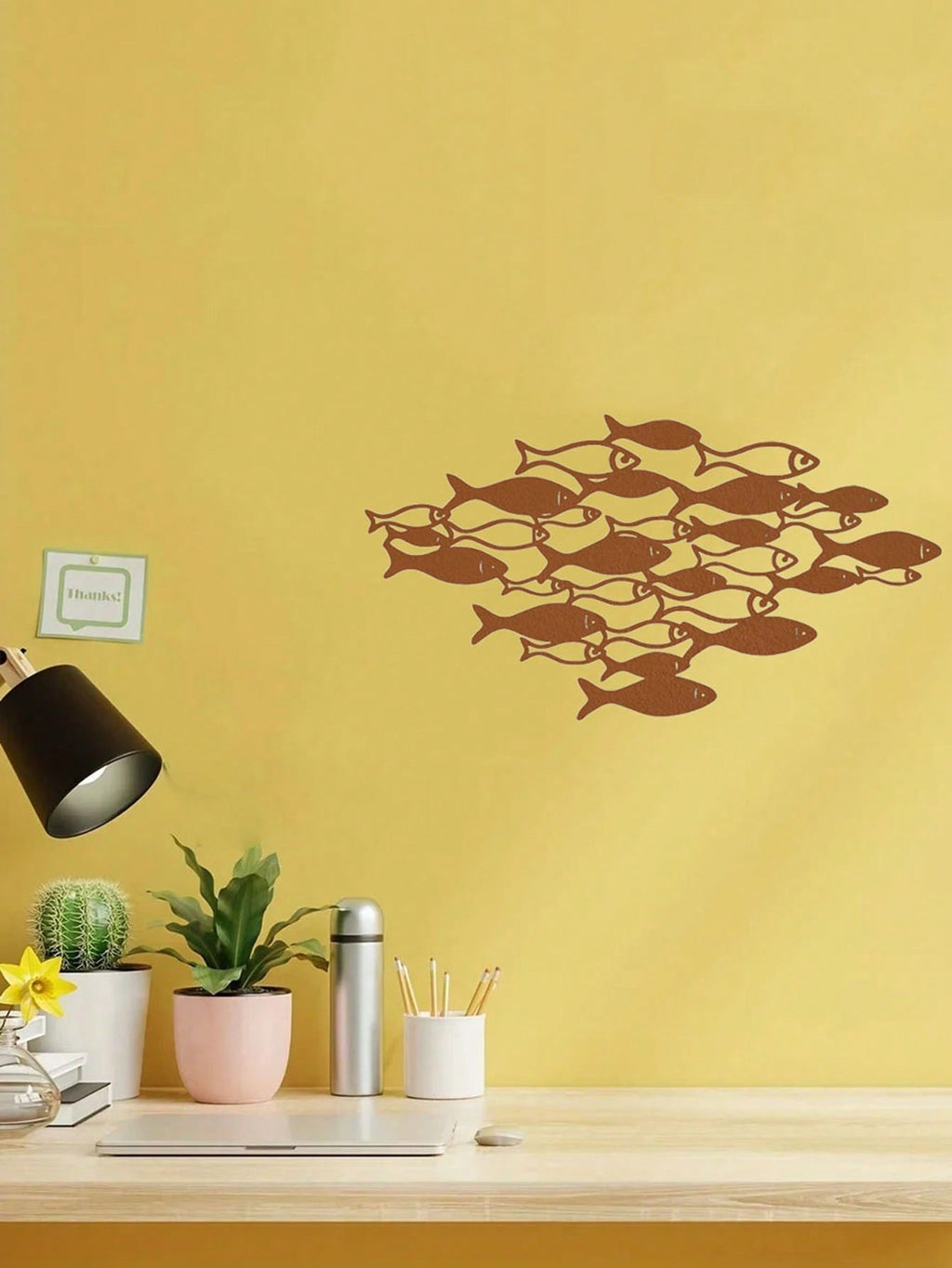1 Pc Animal Bird Decorative Metal Wall Decoration, Charming Interior Decoration, Suitable For Various Scenes Such As Bedroom, Living Room Study, Etc., Adding Artistic Charm To The Space, And Is A Great Gift Choice.