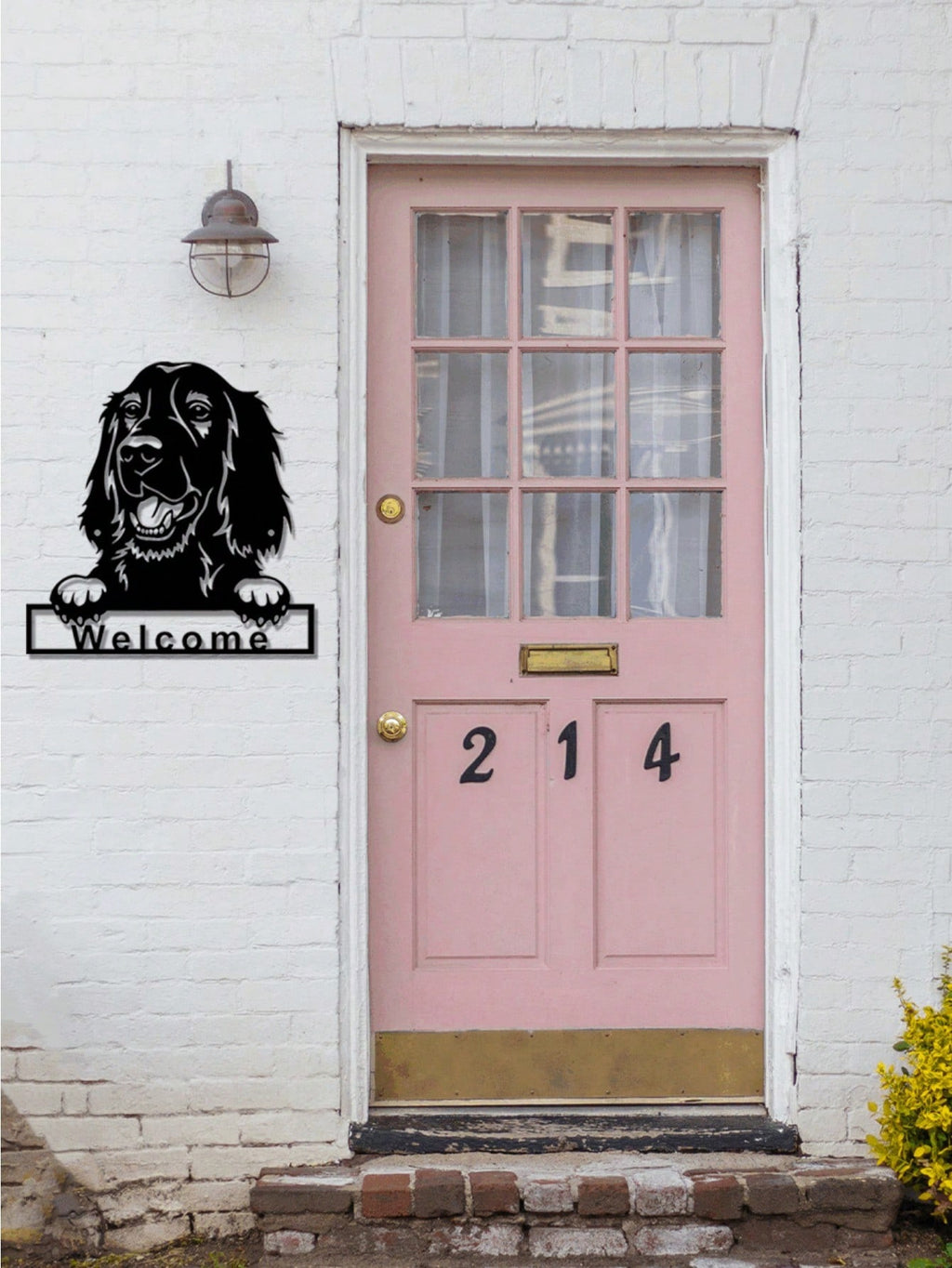 1 PC Cozy Home Accent: Charming Black Metal Puppy - Shaped Wall Decor For Living & Bedroom