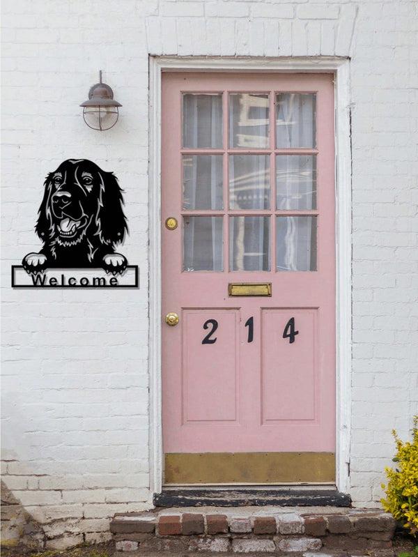 1 PC Cozy Home Accent: Charming Black Metal Puppy - Shaped Wall Decor For Living & Bedroom