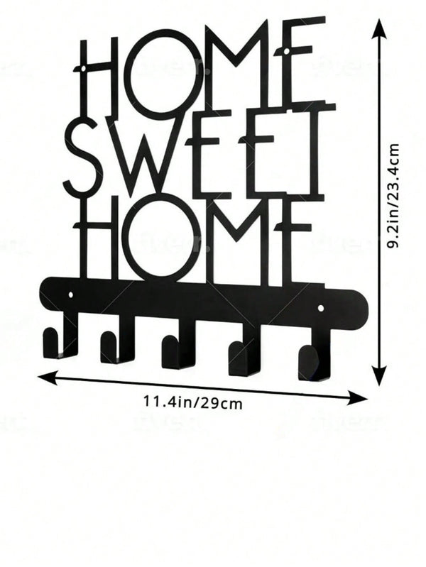 1 Retro Black Metal Mug Hook: Intimate Family Gifts, Indoor Home Decor Essentials for Cozy Living Rooms and Bedrooms, Glamorous Hanging Ornaments