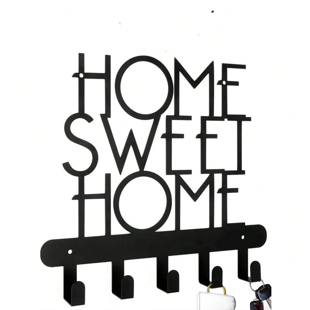 1 Retro Black Metal Mug Hook: Intimate Family Gifts, Indoor Home Decor Essentials for Cozy Living Rooms and Bedrooms, Glamorous Hanging Ornaments