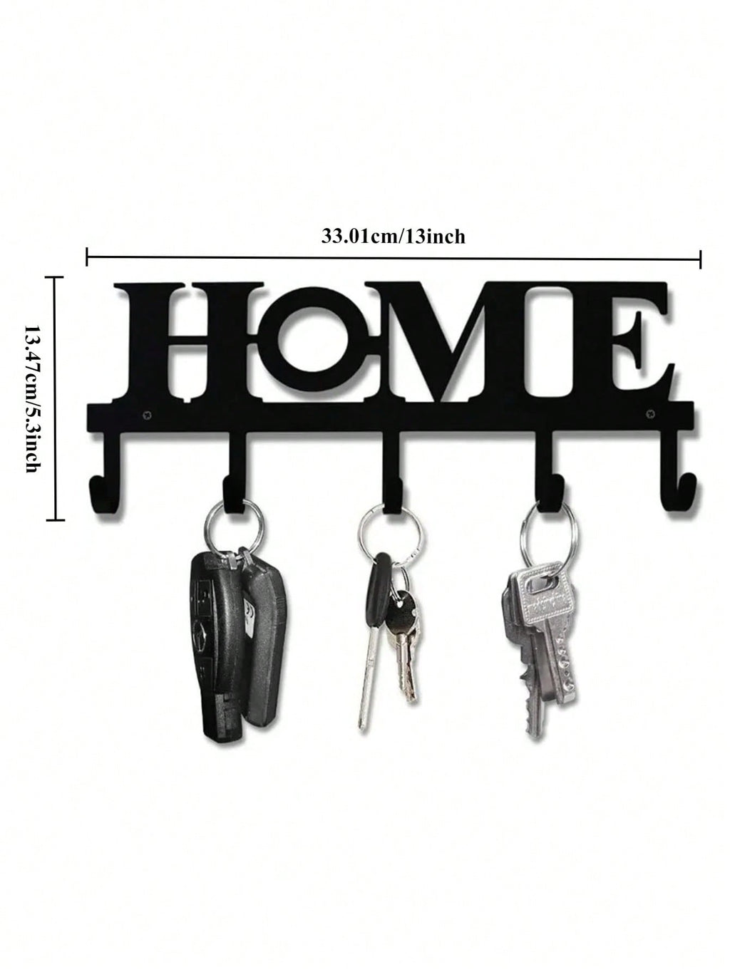 1 Retro Black Metal Mug Hook: Intimate Family Gifts, Indoor Home Decor Essentials for Cozy Living Rooms and Bedrooms, Glamorous Hanging Ornaments