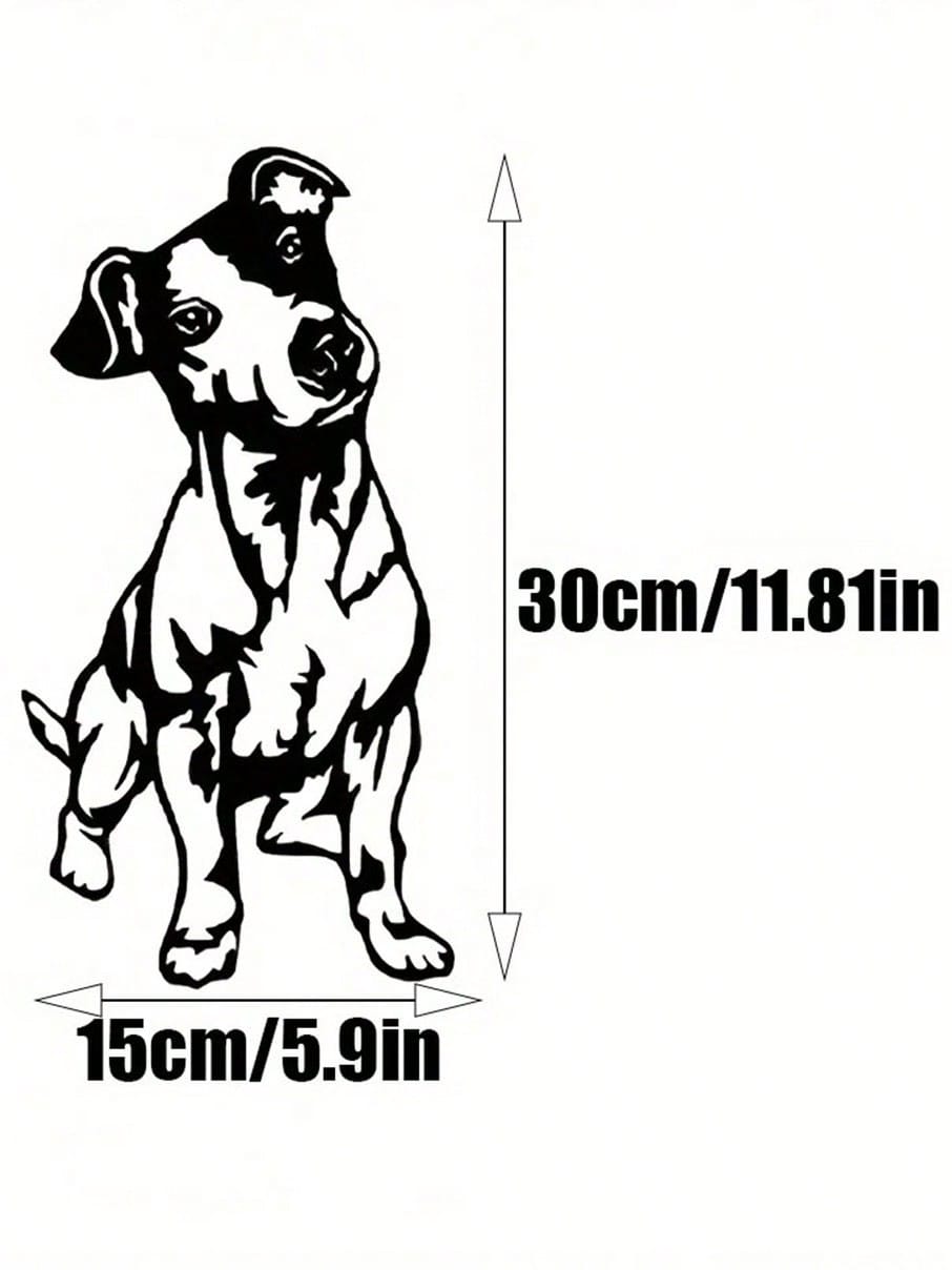 1 Pc Of Black Metal Puppy Wall Decor, Along With The Wall Decorations For The Living Room And Bedroom, Can Be Excellent Choices For Festival Gifts.