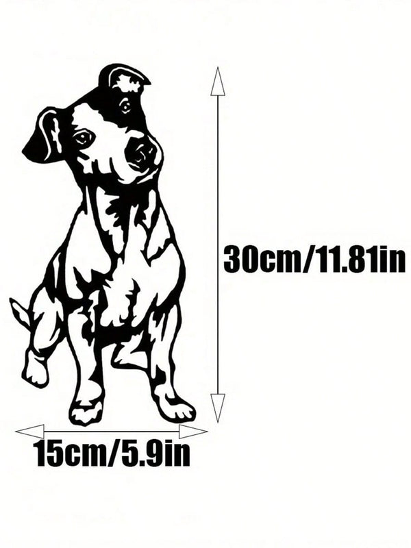 1 Pc Of Black Metal Puppy Wall Decor, Along With The Wall Decorations For The Living Room And Bedroom, Can Be Excellent Choices For Festival Gifts.