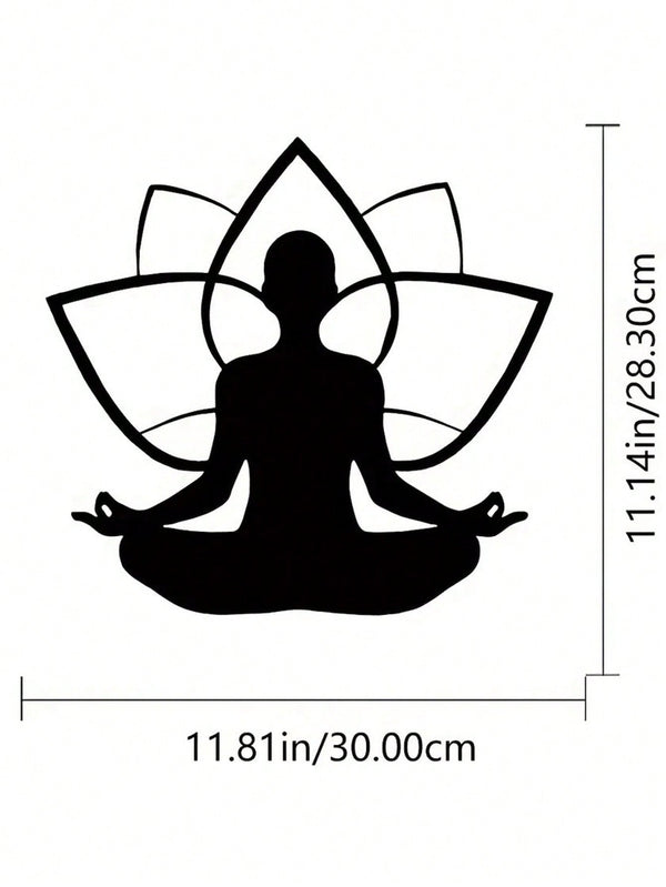 1 PC Black Metal Fashionable Wall Decor, Illuminating The Aesthetic Corners Of Living Room And Bedroom, Selected Home Goodies