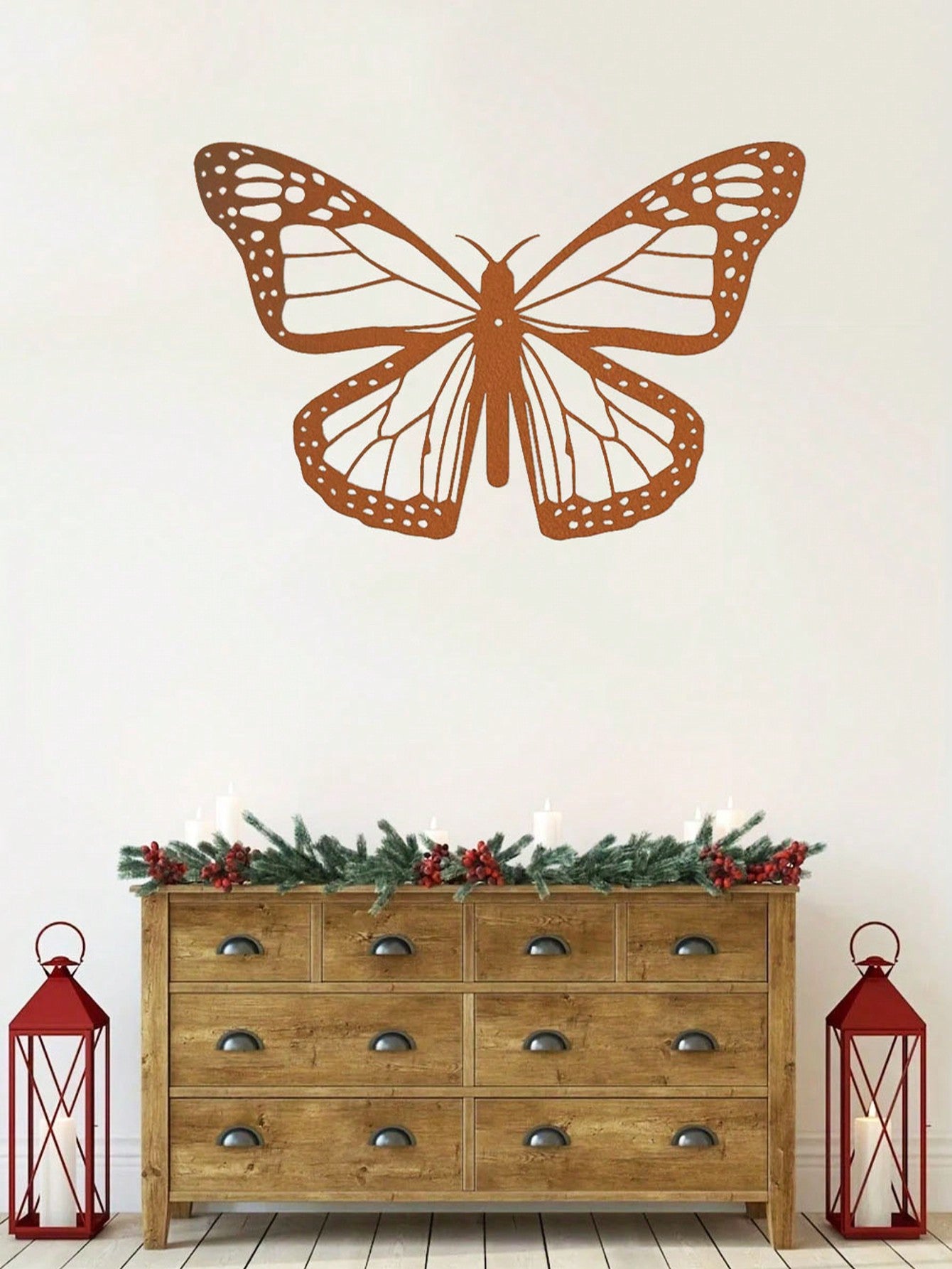1 Pc Animal Bird Decorative Metal Wall Decoration, Charming Interior Decoration, Suitable For Various Scenes Such As Bedroom, Living Room Study, Etc., Adding Artistic Charm To The Space, And Is A Great Gift Choice.