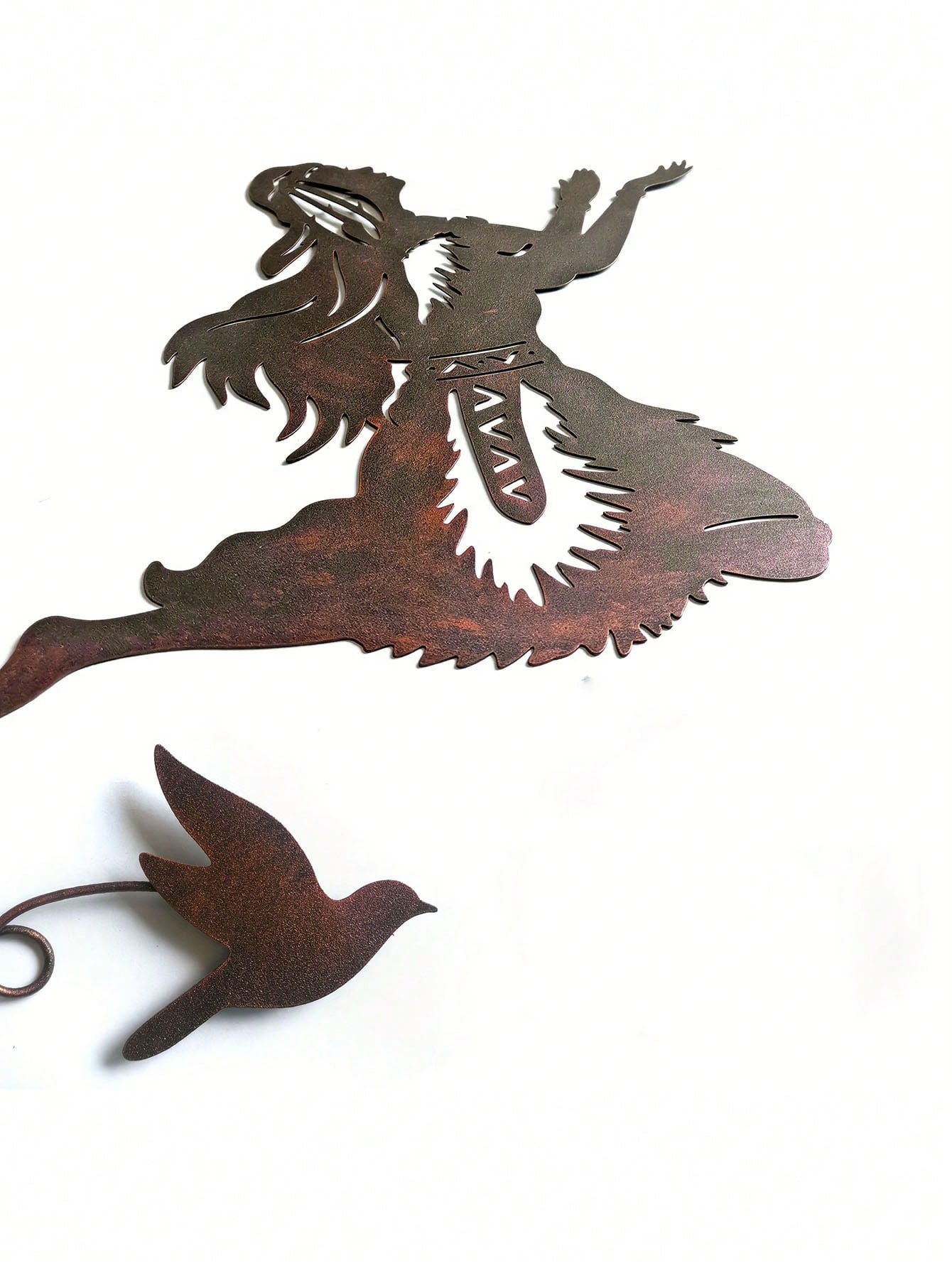 2pcs/Set American Southwestern Metal Wall Art Spiritual Woman. West Indies Style. Gifts Birthday Graduation