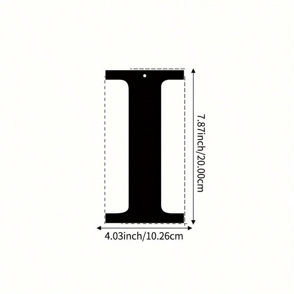 1 piece butterfly pattern 26 letter combination metal plate, metal wall decoration, letter wall decoration, wedding background card DIY gift, home art gift, female artwork, suitable for home, living room, yard or garden decoration, balcony